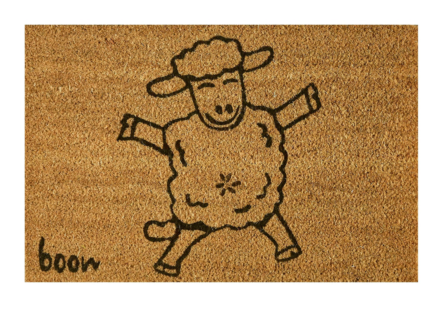 MD Entree - Deurmat - Kokosmat - Freestyle Boon Sheep - 40 x 60 cm