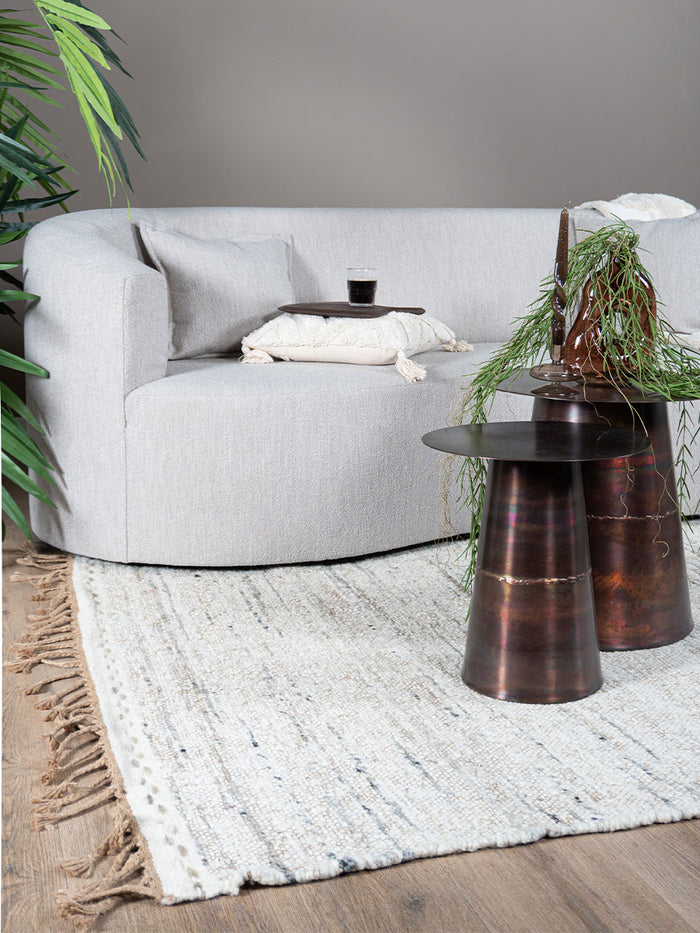 Home67 - Vloerkleed Sol Grijs 160 x 230 cm