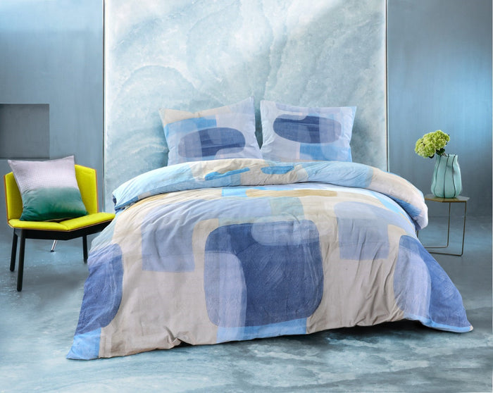 Day Dream Evi dekbedovertrek 140x200|220 cm blauw