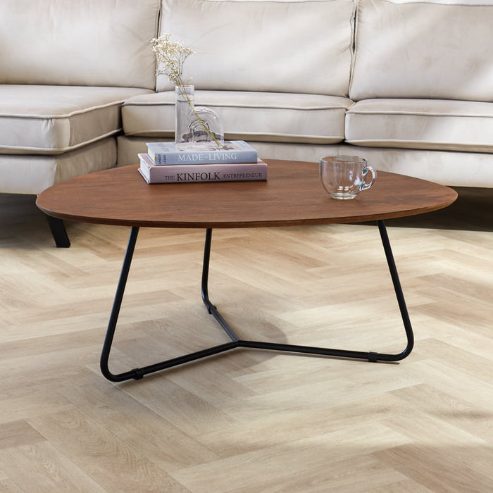 Dimehouse Organische salontafel Zoë walnoot groot