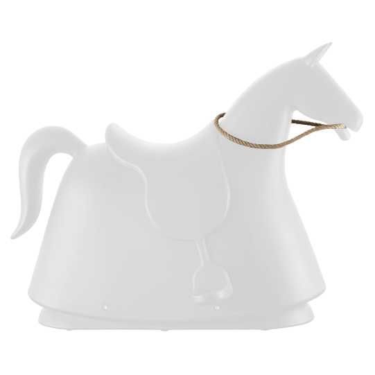 Rocky schommelpaard wit