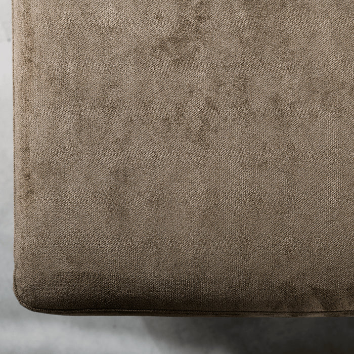 Vurna Soluna 3-zitsbank stof links|rechts bruin