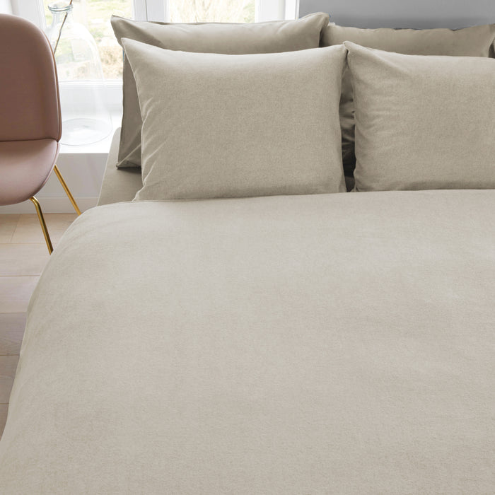 Beddinghouse Frost Dekbedovertrek 200 x 200/220 cm - Licht Zand