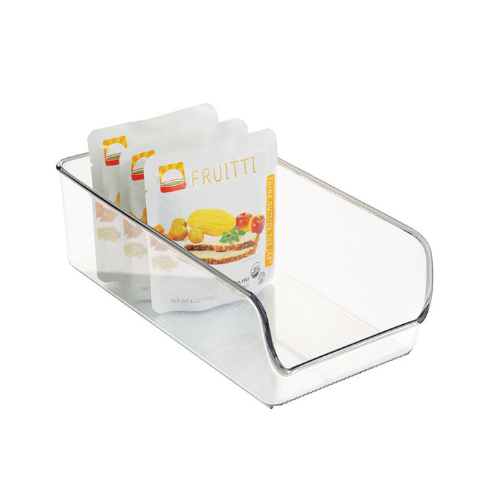 Open Opbergbox, 13 x 28.2 x 8.9 cm, Kunststof, Transparant - iDesign |