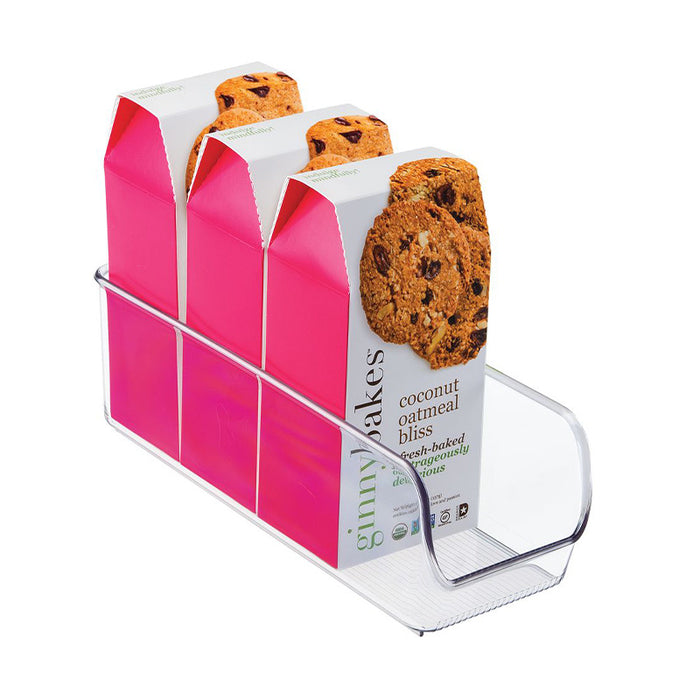 Open Opbergbox, 13 x 28.2 x 8.9 cm, Kunststof, Transparant - iDesign |