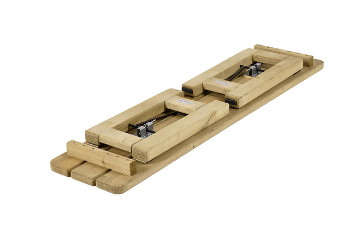 Inklapbare picknickbank Vilnius 200 cm - 2 stuks