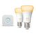 Philips Hue Starterspakket - White Ambiance E27 - 2 Lampen - 1 Bridge