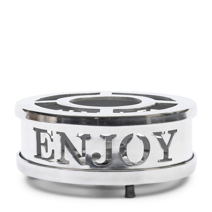 Riviera Maison Rechaud zilver, Kaasfondue - RM Enjoy - Aluminium