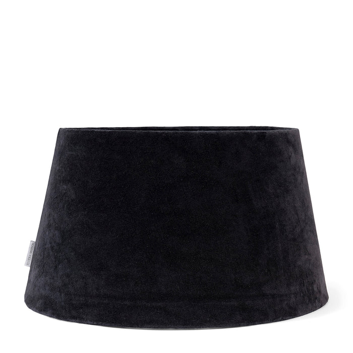 Riviera Maison Lampenkap blauw, Cilinder - Velvet (ØxH) 45x25