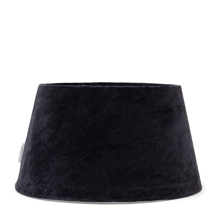 Riviera Maison Lampenkap blauw, Cilinder - Velvet (ØxH) 38x21