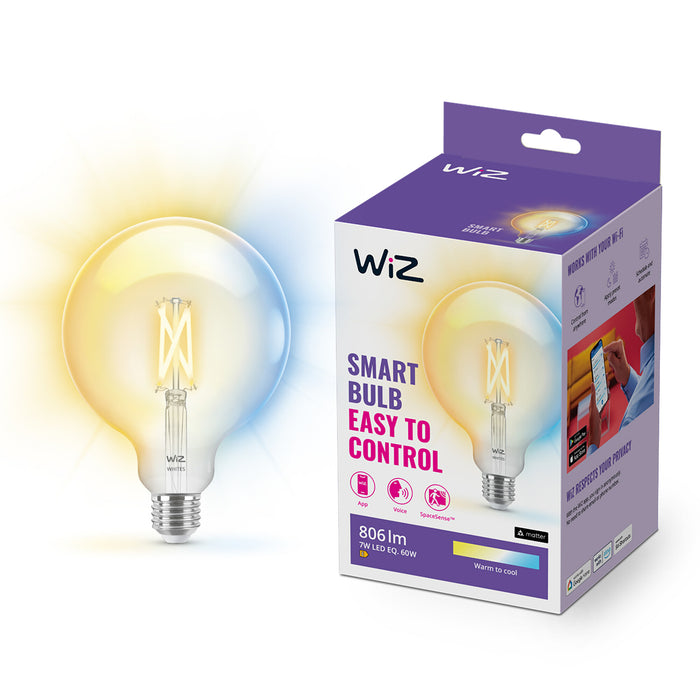 WiZ Globe Filament - Slimme LED-Verlichting - Warm- tot Koelwit Licht…
