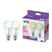 WiZ Lamp 2-pack - Slimme LED-Verlichting - Warm- tot Koelwit Licht - …
