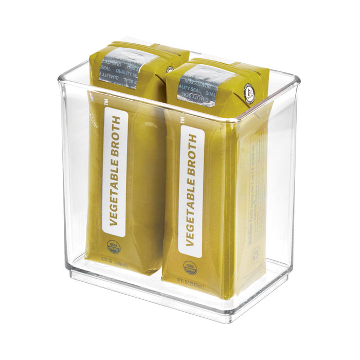 Opbergbox, Diep, 12 x 8 x 13 cm, Kunststof - iDesign | The Home Edit