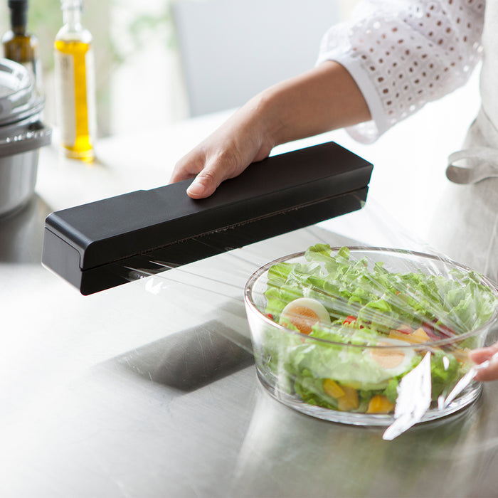 Yamazaki Magnetische Vershoudfolie Dispenser - Tower - Wit