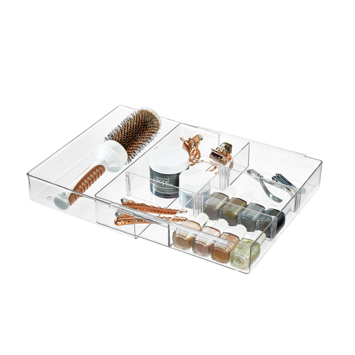 Lade Organizer, Uitschuifbaar, 25.4 x 26.7 x 5.7 cm, Kunststof - iDesi