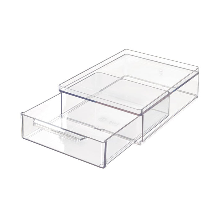 iDesign - Opberglade, 17.8 x 26.7 x 10.8 cm, Kunststof, Transparant -