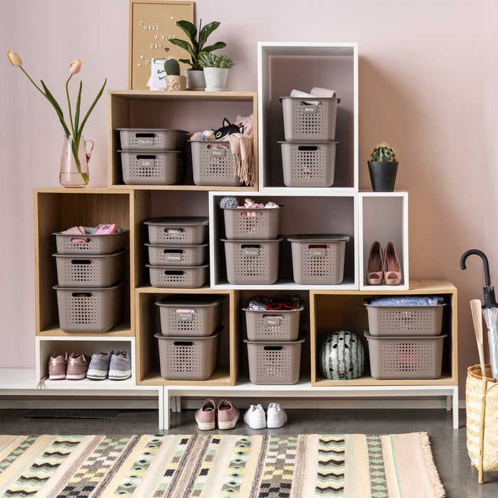 Orthex - Grijze opbergmanden Ortex