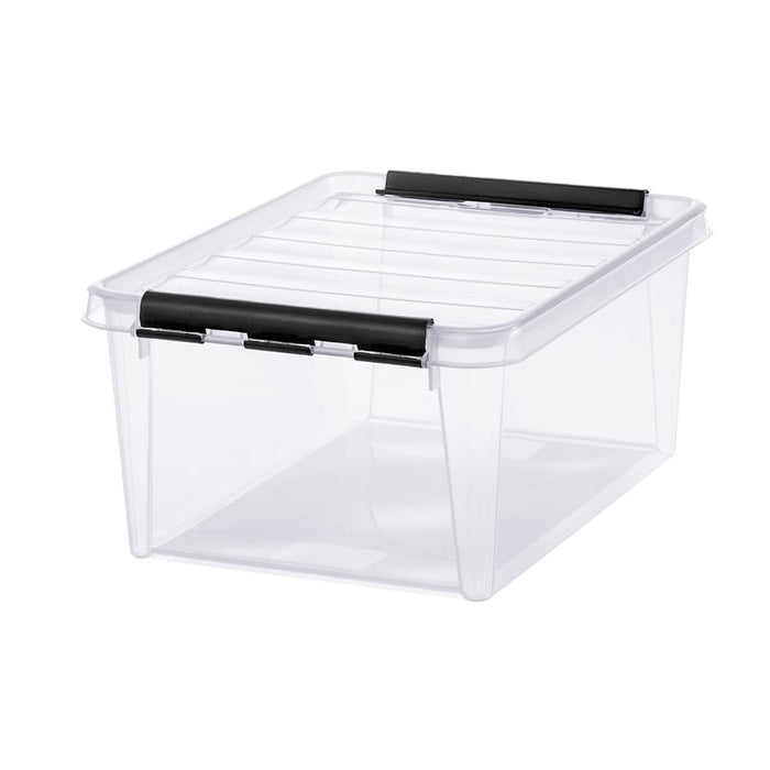 Orthex - Opbergboxen met deksel   | 14 liter laag (30 x 40 x 18 cm)