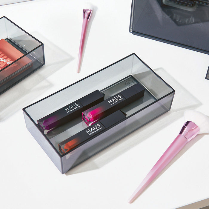 iDesign - Make-up Organizer, 30.5 x 10.2 x 5.1 cm, Smoke - iDesign | S