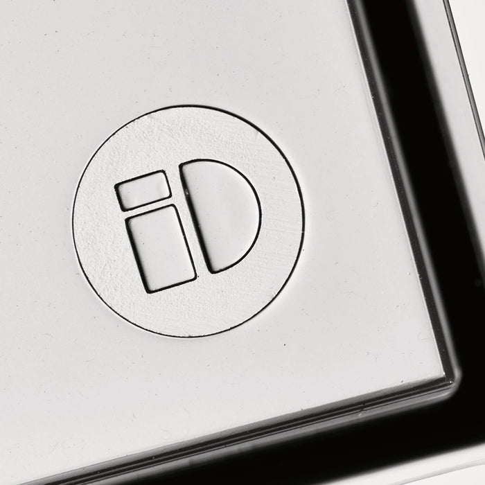 Nagellak Organizer met 5 Vakken, 20.3 x 16.5 x 8.3 cm, Smoke - iDesign