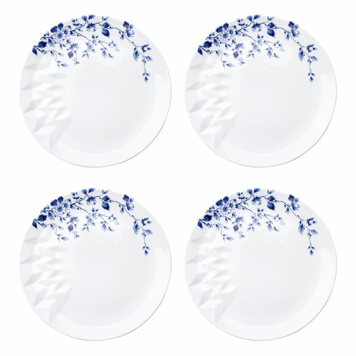 Heinen Delfts Blauw Blauw Vouw Dinerbord 4 st. Ø 27 cm