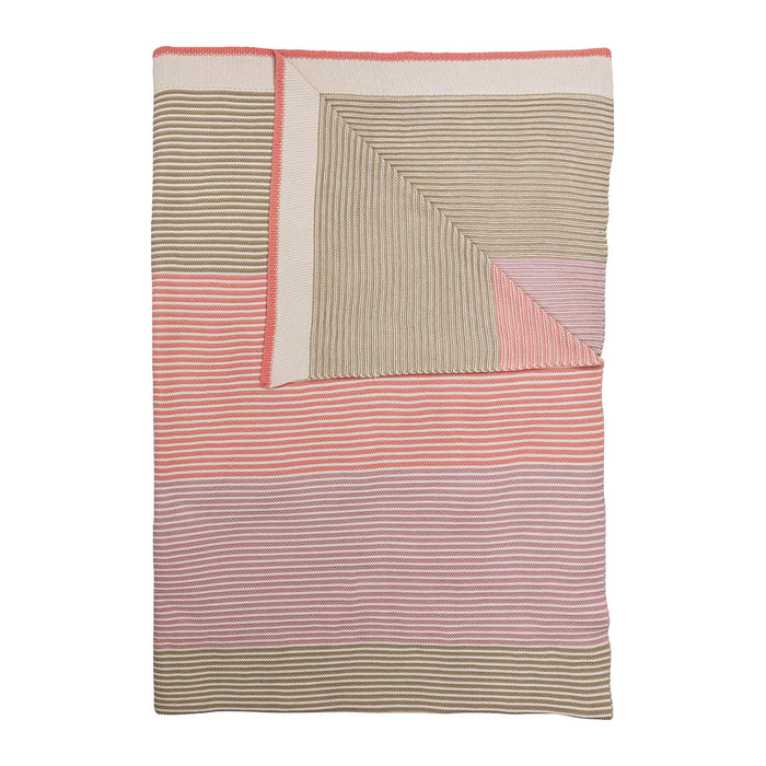 Pip Studio Blockstripe Plaid 130 x 170 cm - Pastel