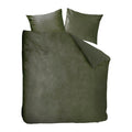 Rivièra Maison Estate Dekbedovertrek 240 x 200/220 cm - Olijfgroen
