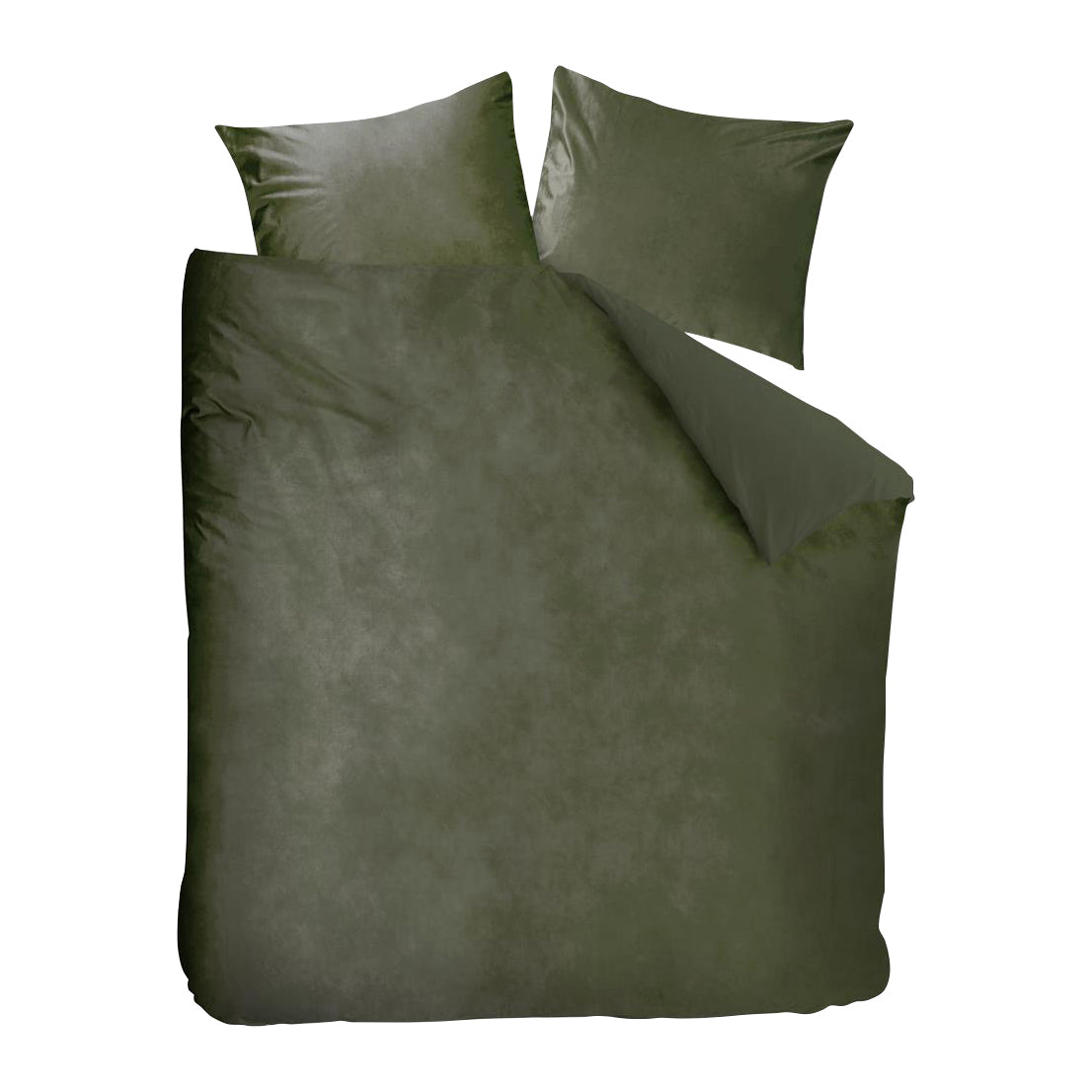 Rivièra Maison Estate Dekbedovertrek 240 x 200/220 cm - Olijfgroen