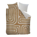 vtwonen Tribe Dekbedovertrek 240 x 200/220 cm - Terra