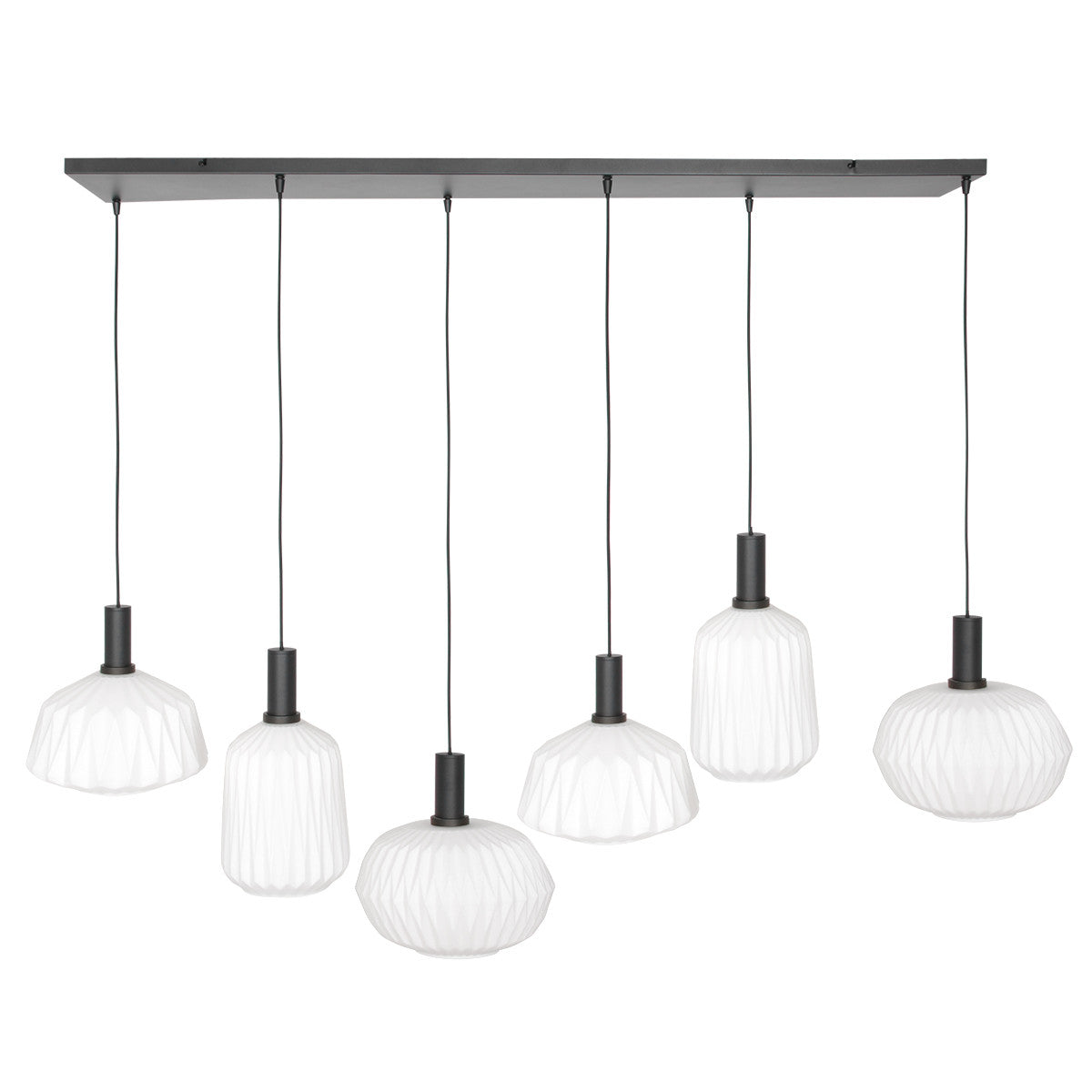 Steinhauer Hanglamp modern - Glas - Wit