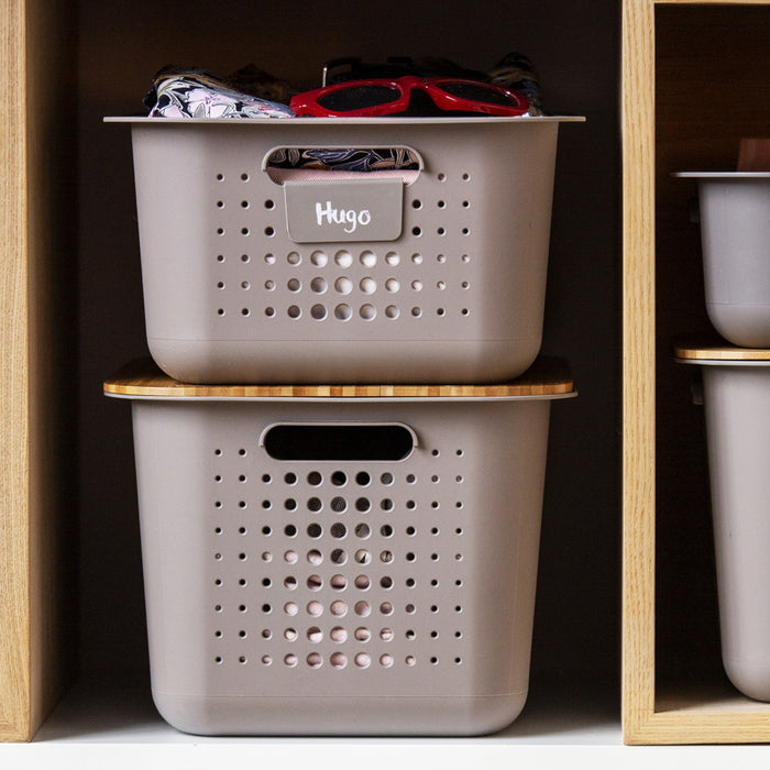 Orthex - Grijze opbergmanden Ortex