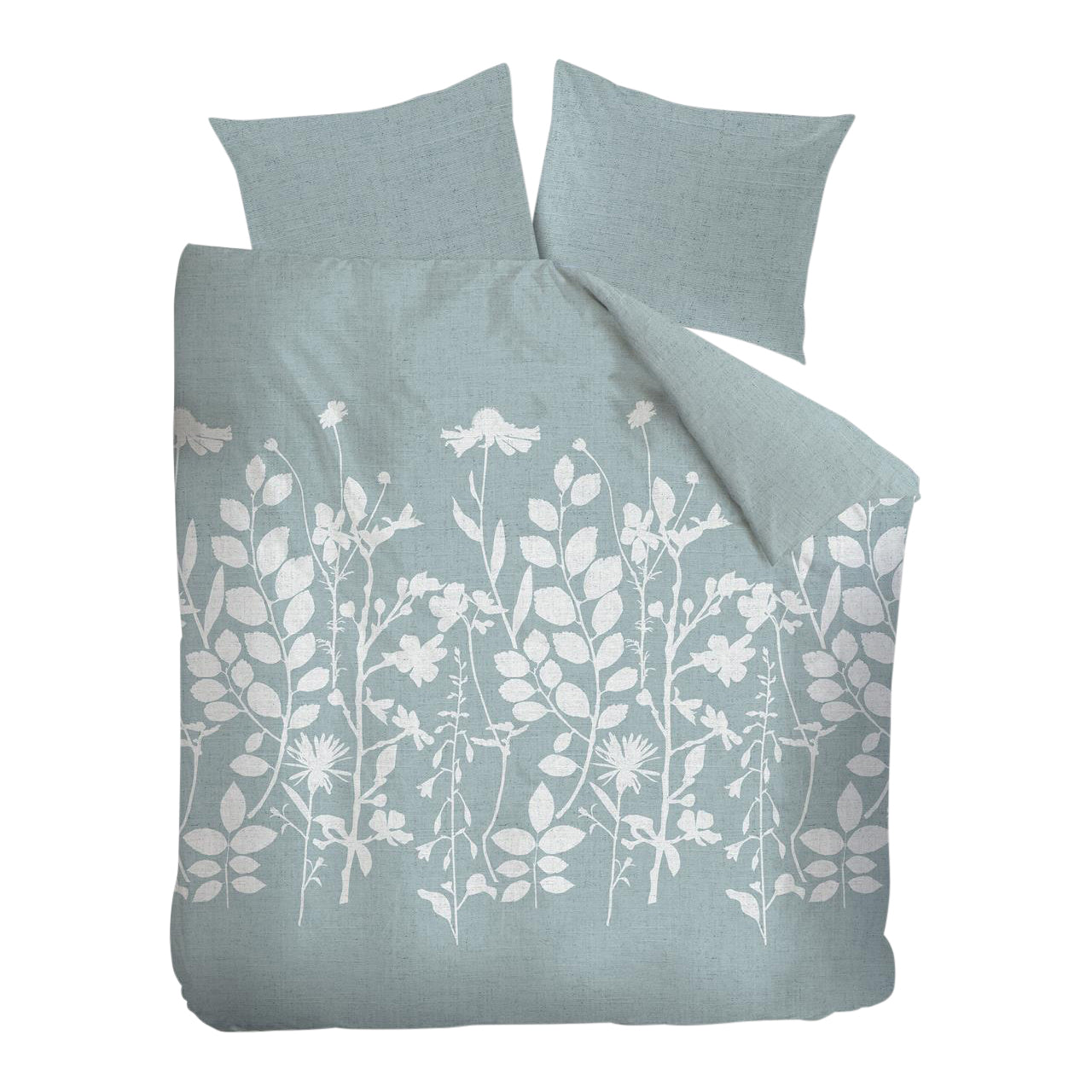 Ariadne at Home Plant Dekbedovertrek 240 x 200/220 cm - Blauw