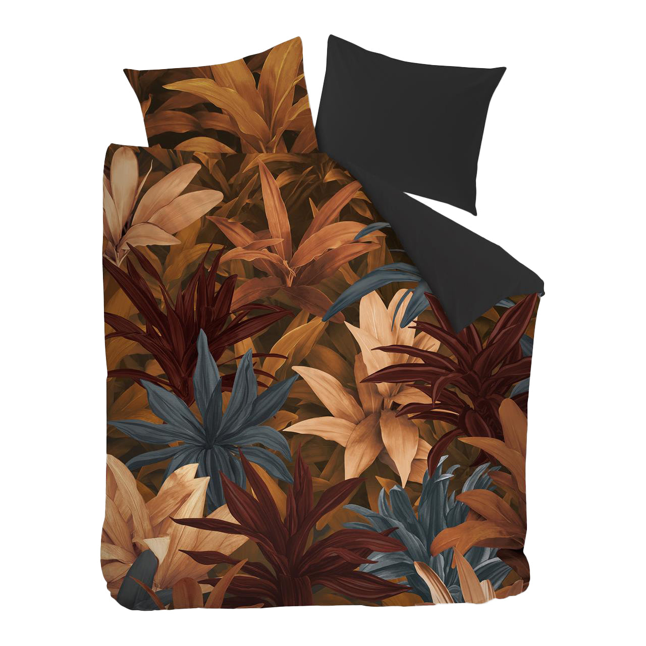 Beddinghouse Keano Dekbedovertrek 240 x 200/220 cm - Terra