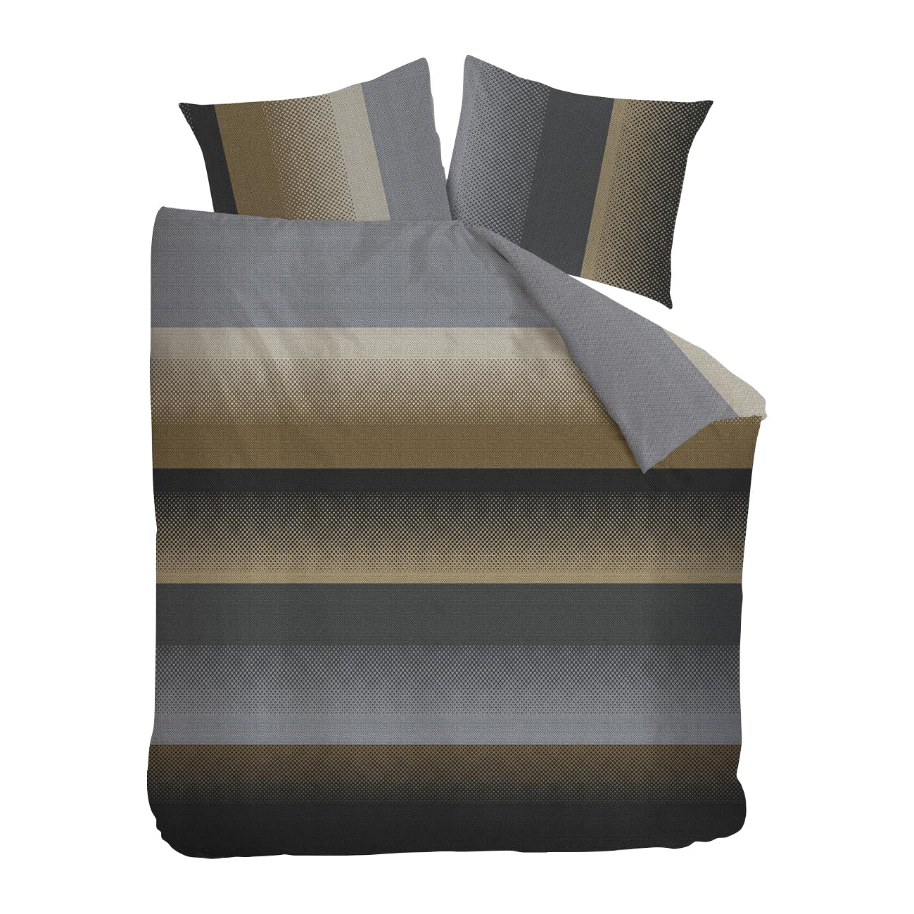 Beddinghouse Luke Dekbedovertrek 200 x 200/220 cm - Grijs