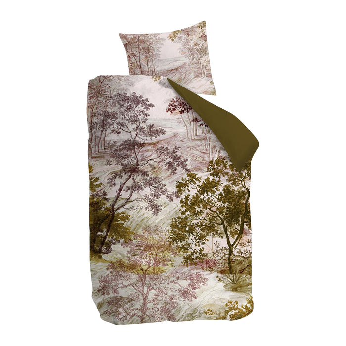 Beddinghouse Odile Dekbedovertrek 140 x 200/220 cm - Groen