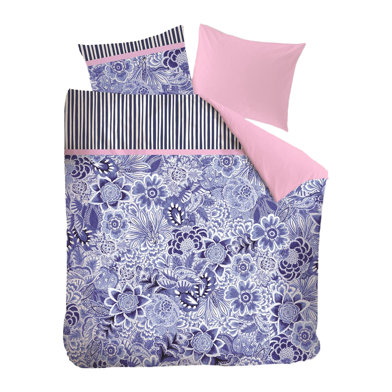 Oilily Florence Dekbedovertrek 240 x 200/220 cm - Blauw