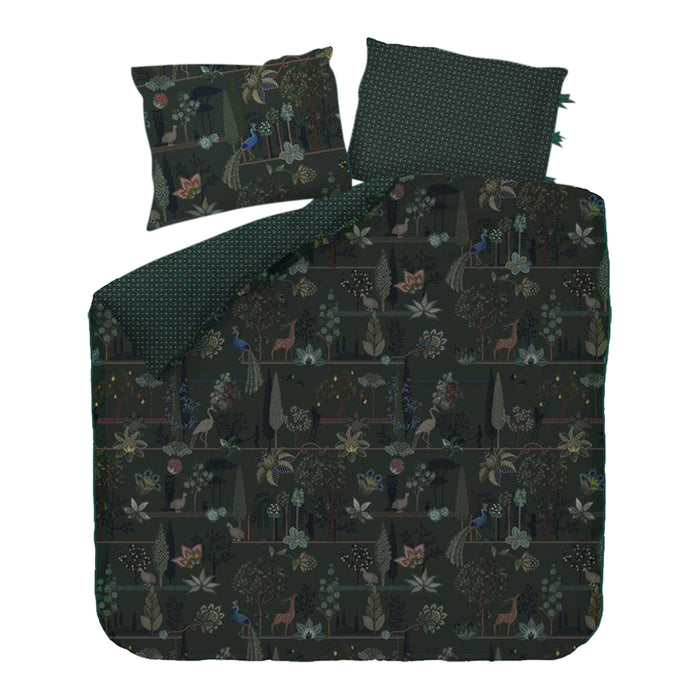 Pip Studio Alberi Dekbedovertrek 240 x 200/220 cm - Donker Groen