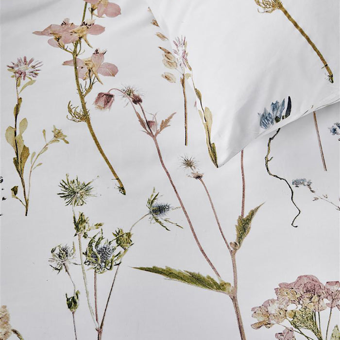 Ariadne at Home Rustic Dekbedovertrek 200 x 200/220 cm - Wit