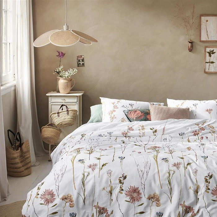 Ariadne at Home Rustic Dekbedovertrek 240 x 200/220 cm - Wit