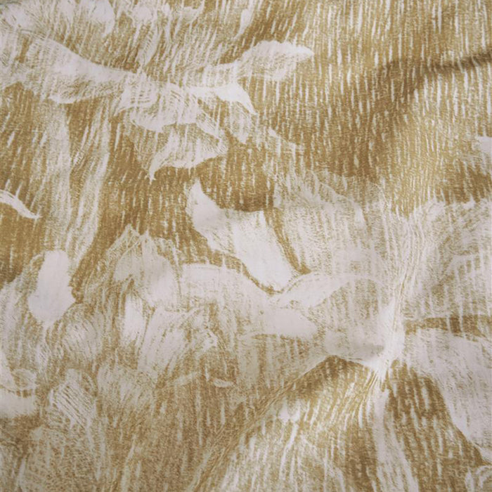 At Home by Beddinghouse Pencil Rain Dekbedovertrek 140 x 200/220 cm - Oker