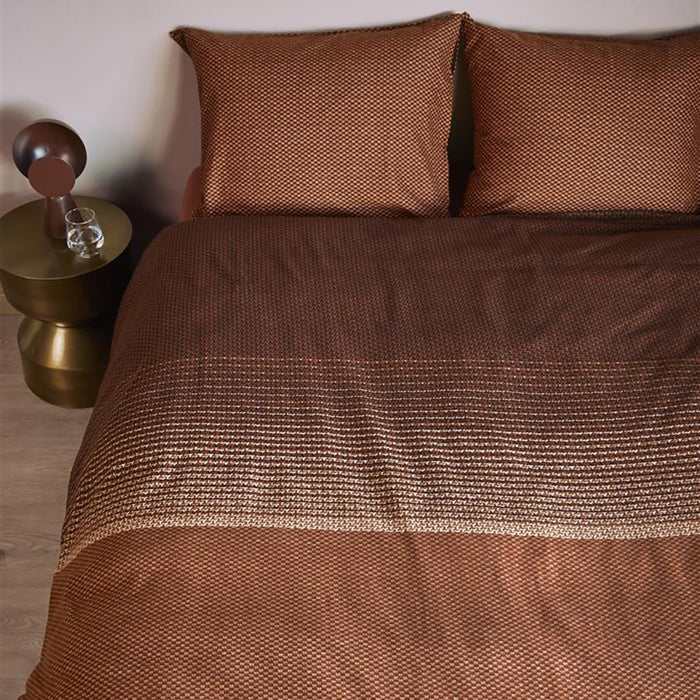 Beddinghouse Demi Dekbedovertrek 140 x 200/220 cm - Terra