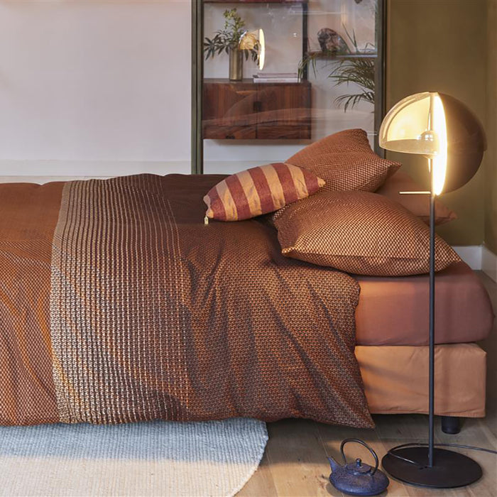 Beddinghouse Demi Dekbedovertrek 140 x 200/220 cm - Terra