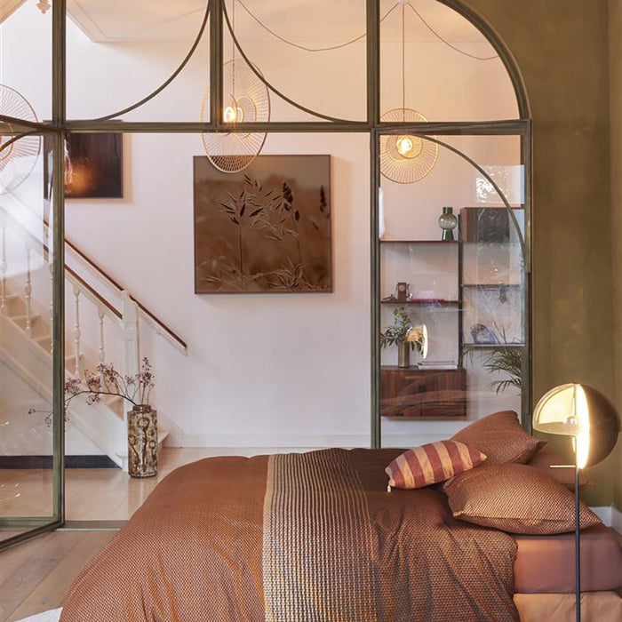 Beddinghouse Demi Dekbedovertrek 140 x 200/220 cm - Terra