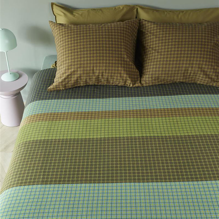 Beddinghouse Juno Dekbedovertrek 240 x 200/220 cm - Groen