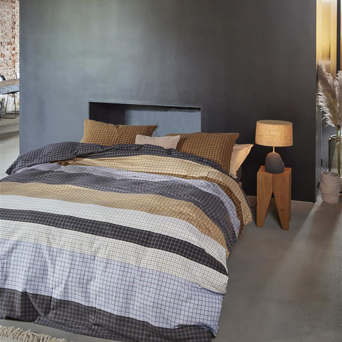 Beddinghouse Juno Dekbedovertrek 240 x 200/220 cm - Grijs