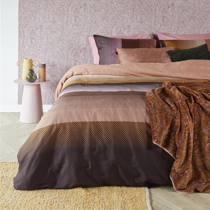 Beddinghouse Luke Dekbedovertrek 140 x 200/220 cm - Donker Rood