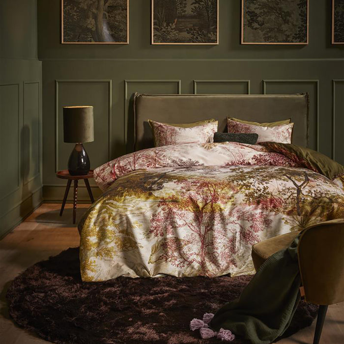 Beddinghouse Odile Dekbedovertrek 140 x 200/220 cm - Groen