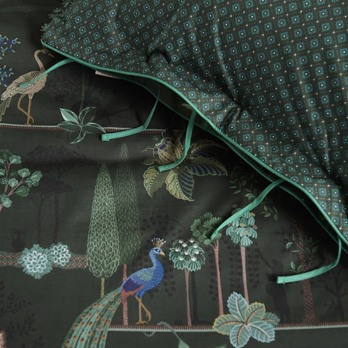 Pip Studio Alberi Dekbedovertrek 240 x 200/220 cm - Donker Groen