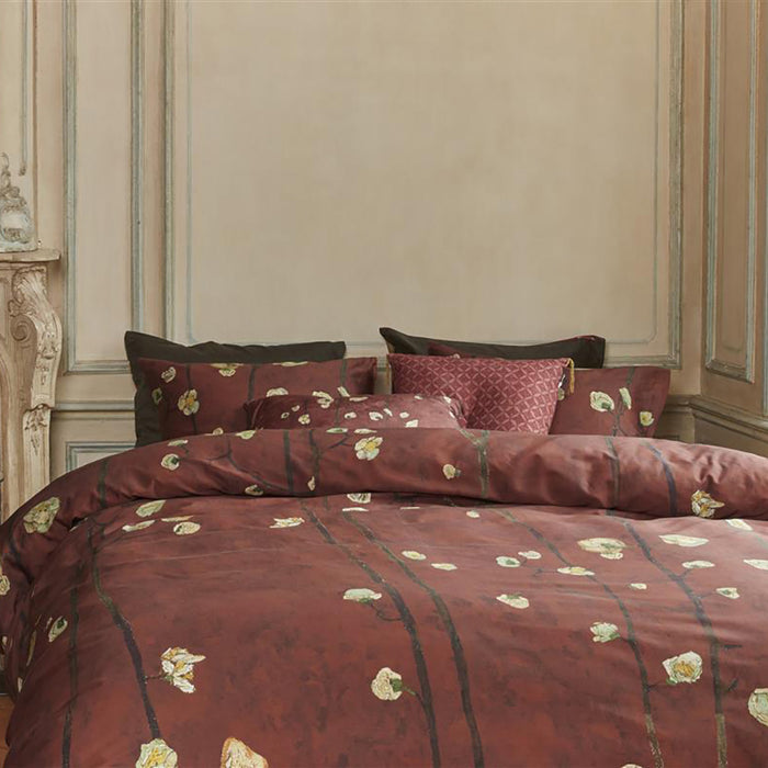 Beddinghouse x Van Gogh Plum Blossoms Dekbedovertrek 140 x 200|220 cm - Rood