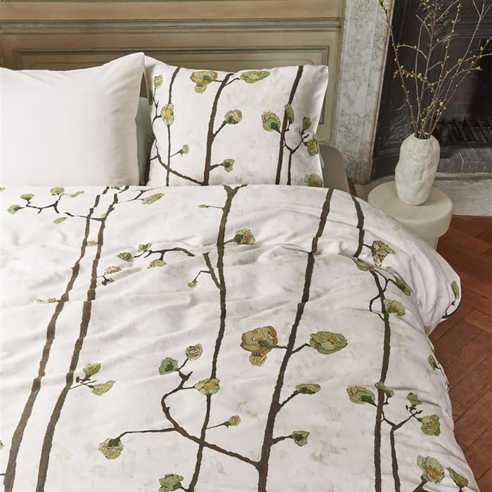 Beddinghouse x Van Gogh Plum Blossoms Dekbedovertrek 240 x 200|220 cm - Zand